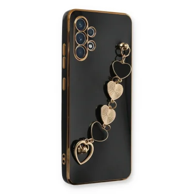 BUĞZ Samsung Galaxy A32 Kılıf Esila Silikon - Siyah