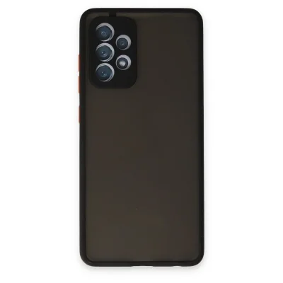 BUĞZ Samsung Galaxy A32 Kılıf Montreal Silikon Kapak - Siyah