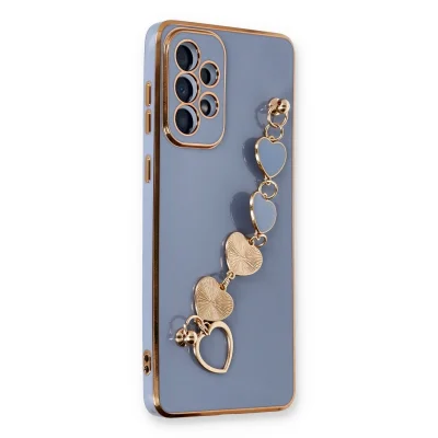 BUĞZ Samsung Galaxy A33 5g Kılıf Esila Silikon - Gri