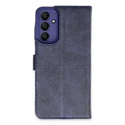BUĞZ Samsung Galaxy A35 5g Kılıf Trend S Plus Kapaklı Kılıf - Lacivert
