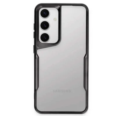 BUĞZ Samsung Galaxy A36 Kılıf Boyi Silikon Kapak - Siyah