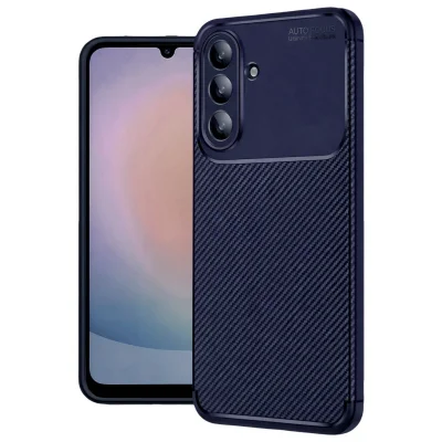 BUĞZ Samsung Galaxy A37 5g Auto Focus Karbon Kapak - Lacivert
