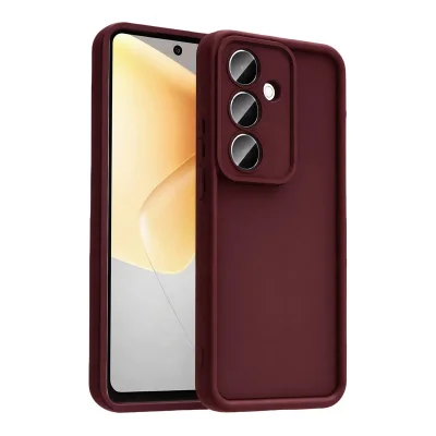 BUĞZ Samsung Galaxy A37 5g Viera Silikon - Bordo