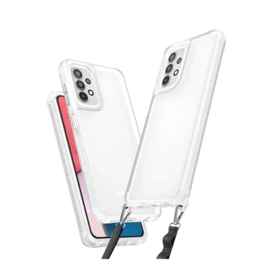 BUĞZ Samsung Galaxy A52 Kılıf Penta Silikon Kılıf - Şeffaf