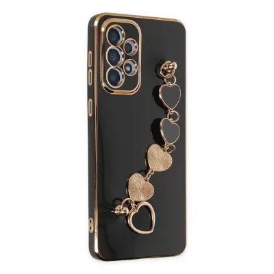 BUĞZ Samsung Galaxy A53 5g Kılıf Esila Silikon - Siyah