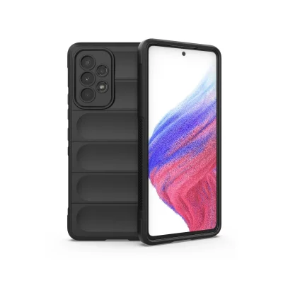 BUĞZ Samsung Galaxy A53 5g Kılıf Optimum Silikon - Siyah
