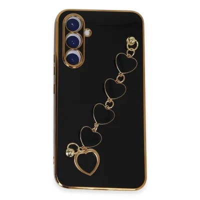 BUĞZ Samsung Galaxy A54 5g Kılıf Esila Silikon - Siyah