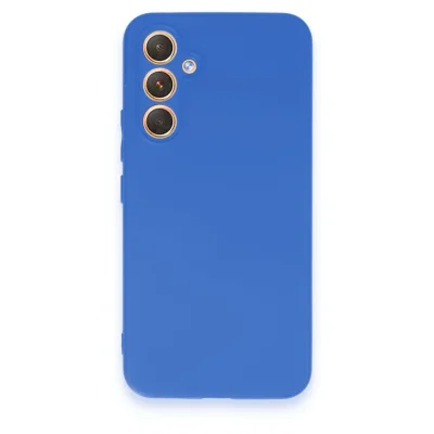 BUĞZ Samsung Galaxy A54 5g Kılıf First Silikon - Mavi