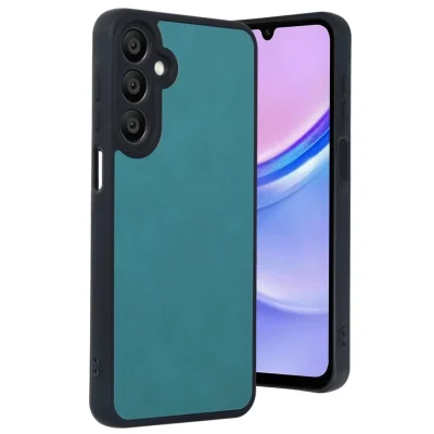 BUĞZ Samsung Galaxy A56 Kılıf Aras Deri Kapak - Açık Yeşil