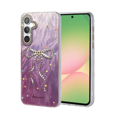 BUĞZ Samsung Galaxy A56 Kılıf Blade Aynalı Desenli Kapak - Desen 1