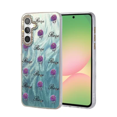 BUĞZ Samsung Galaxy A56 Kılıf Blade Aynalı Desenli Kapak - Desen 9