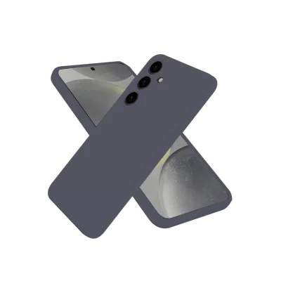 BUĞZ Samsung Galaxy A56 Kılıf First Silikon - Gri