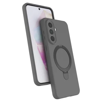 BUĞZ Samsung Galaxy A57 5g Regal Magsafe Standlı Kapak - Titan Gri
