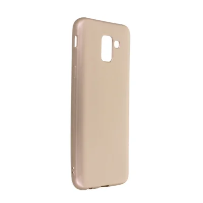 BUĞZ Samsung Galaxy J6 Kılıf First Silikon - Gold