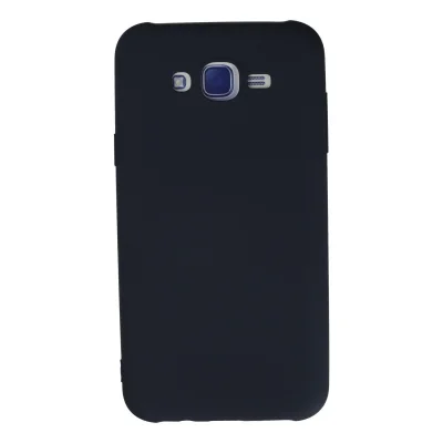 BUĞZ Samsung Galaxy J7 Kılıf Nano İçi Kadife Silikon - Lacivert