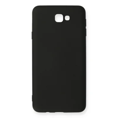 BUĞZ Samsung Galaxy J7 Prime Kılıf Nano İçi Kadife Silikon - Siyah