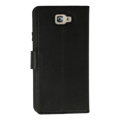 BUĞZ Samsung Galaxy J7 Prime Kılıf Trend S Plus Kapaklı Kılıf - Siyah