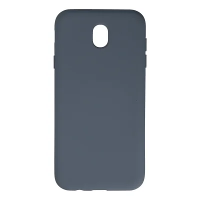 BUĞZ Samsung Galaxy J7 Pro / J730 Kılıf Nano İçi Kadife Silikon - Gri