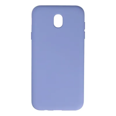 BUĞZ Samsung Galaxy J7 Pro / J730 Kılıf Nano İçi Kadife Silikon - Lila