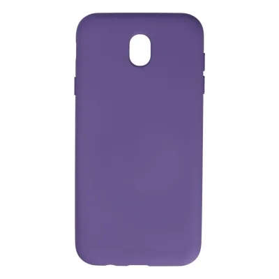 BUĞZ Samsung Galaxy J7 Pro / J730 Kılıf Nano İçi Kadife Silikon - Mor