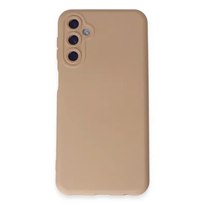 BUĞZ Samsung Galaxy M14 5g Kılıf Nano İçi Kadife Silikon - Pudra