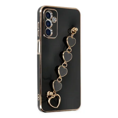 BUĞZ Samsung Galaxy M23 Kılıf Esila Silikon - Siyah