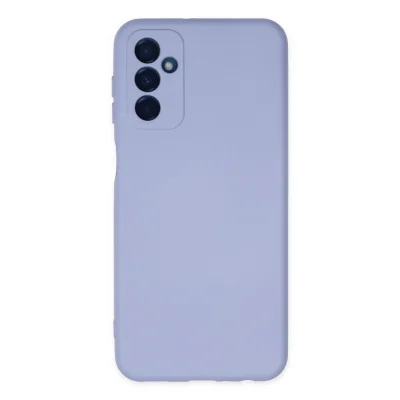 BUĞZ Samsung Galaxy M23 Kılıf Nano İçi Kadife Silikon - Lila