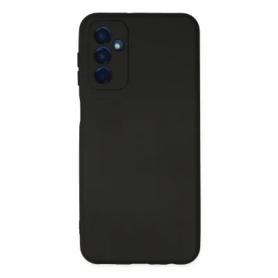 BUĞZ Samsung Galaxy M23 Kılıf Nano İçi Kadife Silikon - Siyah