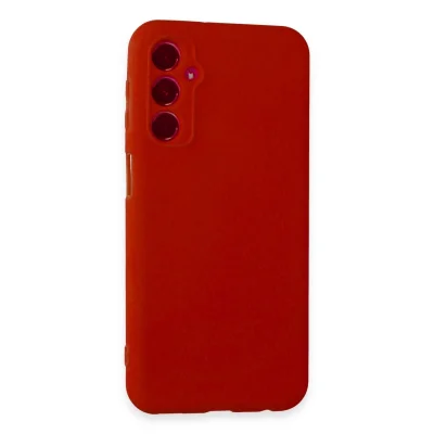 BUĞZ Samsung Galaxy M34 5g Kılıf First Silikon - Kırmızı