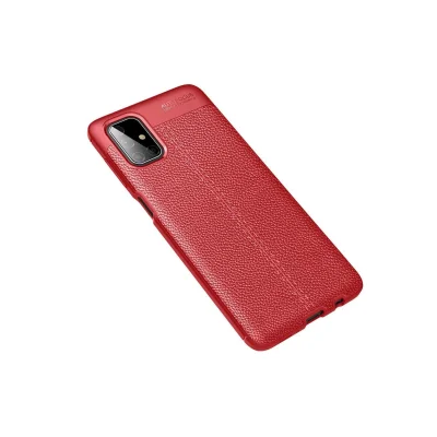 BUĞZ Samsung Galaxy M51 Kılıf Auto Focus Kapak - Kırmızı
