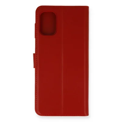 BUĞZ Samsung Galaxy M51 Trend S Plus Kapaklı Kılıf - Kırmızı