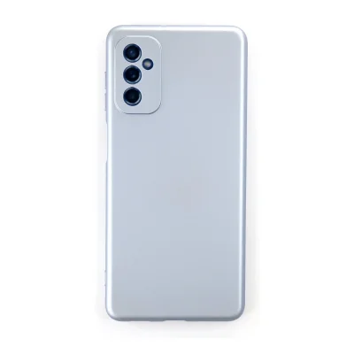 BUĞZ Samsung Galaxy M52 5g Kılıf Nano İçi Kadife Silikon - Sky Blue