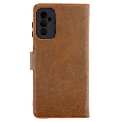 BUĞZ Samsung Galaxy M52 5g Kılıf Trend S Plus Kapaklı Kılıf - Taba