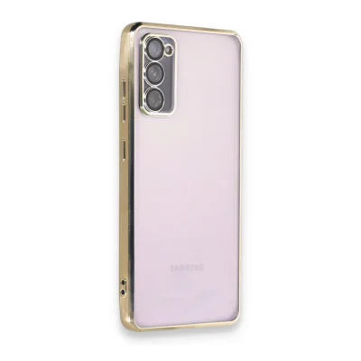 BUĞZ Samsung Galaxy S20 Fe Kılıf Razer Lensli Silikon - Gold