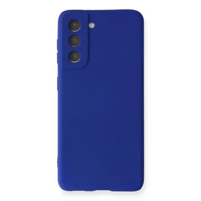 BUĞZ Samsung Galaxy S21 Fe Kılıf First Silikon - Lacivert