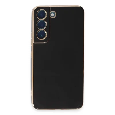 BUĞZ Samsung Galaxy S21 Kılıf Volet Silikon - Siyah