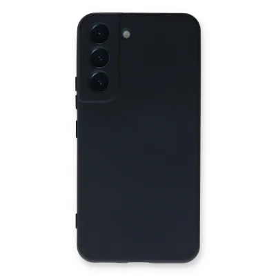 BUĞZ Samsung Galaxy S22 Plus Kılıf Nano İçi Kadife Silikon - Lacivert