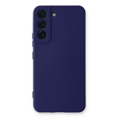 BUĞZ Samsung Galaxy S22 Plus Kılıf Nano İçi Kadife Silikon - Mor
