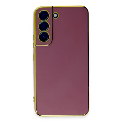 BUĞZ Samsung Galaxy S22 Plus Kılıf Volet Silikon - Kırmızı