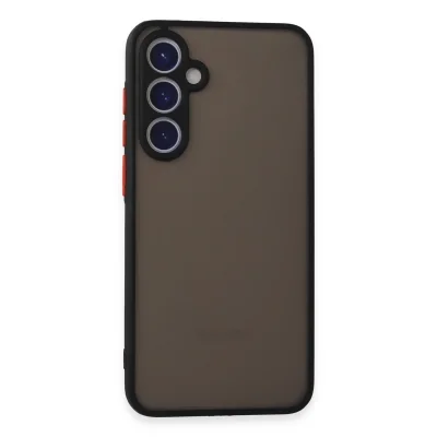 BUĞZ Samsung Galaxy S23 Fe Kılıf Montreal Silikon Kapak - Siyah