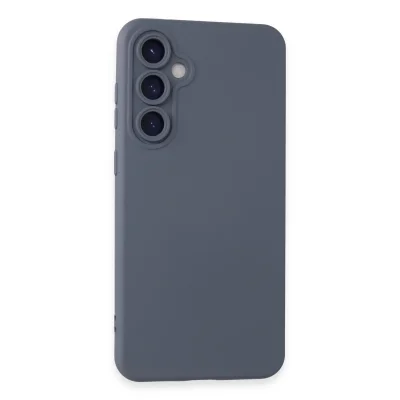 BUĞZ Samsung Galaxy S23 Fe Kılıf Nano İçi Kadife Silikon - Gri