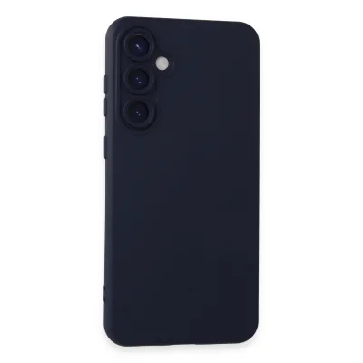 BUĞZ Samsung Galaxy S23 Fe Kılıf Nano İçi Kadife Silikon - Lacivert