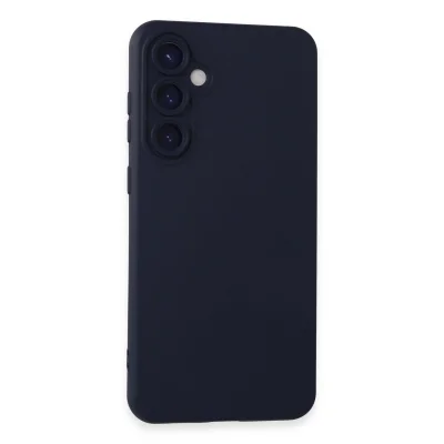 BUĞZ Samsung Galaxy S23 Fe Kılıf Nano İçi Kadife Silikon - Lacivert