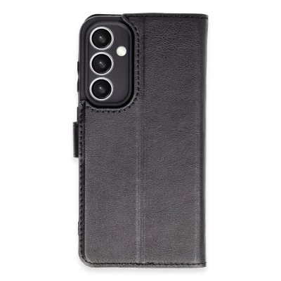 BUĞZ Samsung Galaxy S23 Fe Kılıf Trend S Plus Kapaklı Kılıf - Siyah