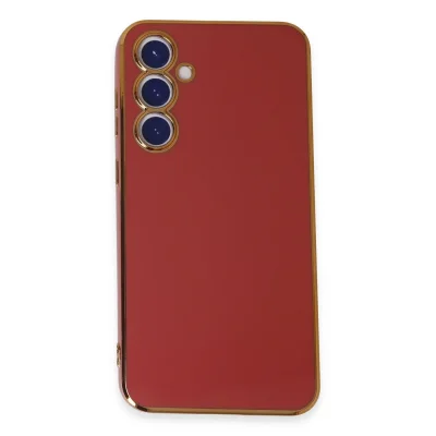 BUĞZ Samsung Galaxy S23 Fe Kılıf Volet Silikon - Kırmızı