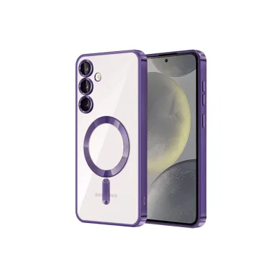 BUĞZ Samsung Galaxy S23 Plus Kılıf Kross Magneticsafe Kapak - Mor