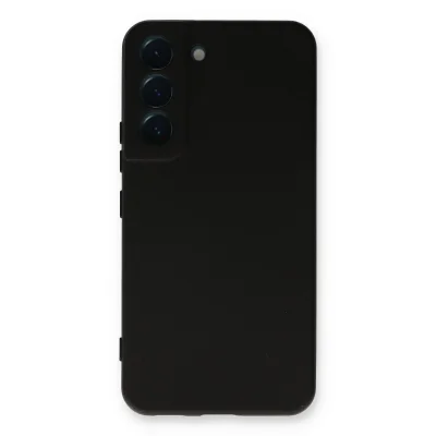 BUĞZ Samsung Galaxy S23 Plus Kılıf Nano İçi Kadife Silikon - Siyah