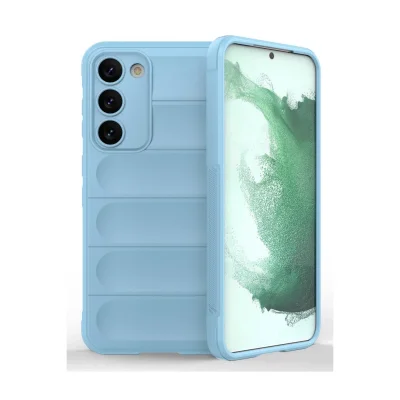 BUĞZ Samsung Galaxy S23 Plus Kılıf Optimum Silikon - Sky Blue