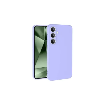 BUĞZ Samsung Galaxy S24 Fe Kılıf Nano İçi Kadife Silikon - Lila