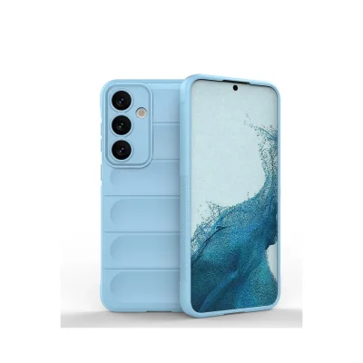 BUĞZ Samsung Galaxy S24 Kılıf Optimum Silikon - Sky Blue